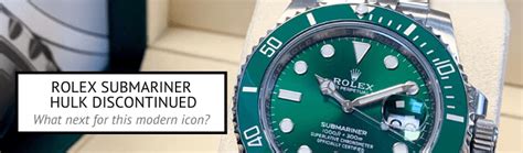 rolex submariner no hulk|rolex submariner hulk discontinued.